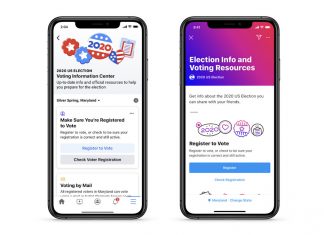 Facebook’s new voter information center gives Americans fact-checked voting information