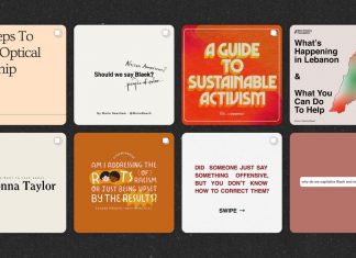 How social justice slideshows took over Instagram