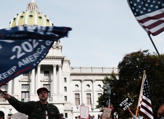 Facebook took down a massive “Stop the Steal” group after its members called for violence