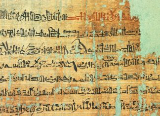High-Energy X-Rays Reveal the Secrets of Ancient Egyptian Ink