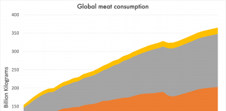 We’re on track to set a new record for global meat consumption