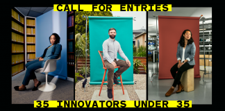 The 35 Innovators Under 35 competition for 2022 is now open for nominations