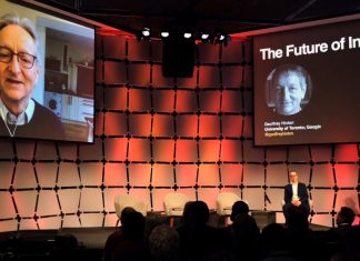 The Download: in conversation with Geoffrey Hinton, and the future of solar geoengineering