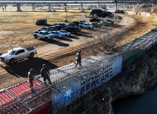 The Border Convoy Is Nearing Its Final Destination—With Vigilantes and Far-Right Extremists in Tow