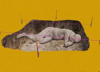 An ancient man’s remains were hacked apart and kept in a garage