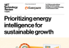 Prioritizing energy intelligence for sustainable growth